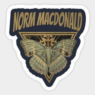 Norm Macdonald // Fly Away Butterfly Sticker